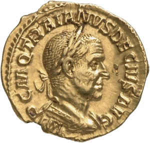 obverse of Trajan Decius RIC IV 14A