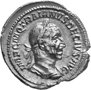 obverse of Trajan Decius RIC IV 10A