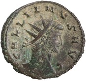 obverse of Gallienus RIC V 253