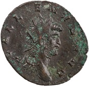 obverse of Gallienus RIC V 233B