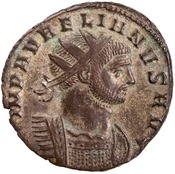 obverse of Aurelian RIC V 348
