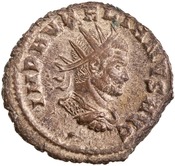 obverse of Aurelian RIC V 334