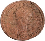 obverse of Aurelian RIC V 295