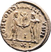 reverse of Diocletian RIC V 621