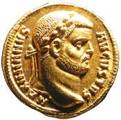 obverse of Diocletian RIC V 596