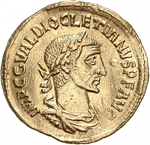 obverse of Diocletian RIC V 316