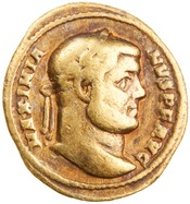 obverse of Maximian RIC VI 5B