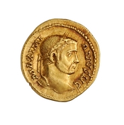 obverse of Maximian RIC VI 89