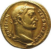 obverse of Maximian RIC VI 67