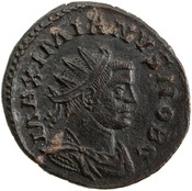 obverse of Maximian RIC V 684