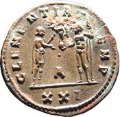 reverse of Maximian RIC V 575