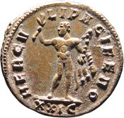 reverse of Maximian RIC V 502