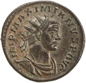 obverse of Maximian RIC V 421