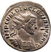 obverse of Maximian RIC V 225