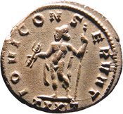 reverse of Maximian RIC V 224