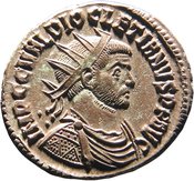 obverse of Maximian RIC V 222