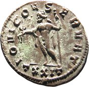 reverse of Maximian RIC V 222