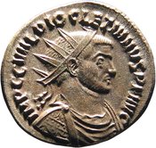 obverse of Maximian RIC V 220