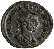 obverse of Maximian RIC V 156