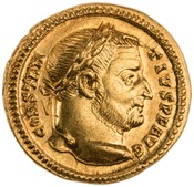 obverse of Constantius I RIC VI 634A