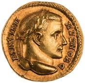 obverse of Constantius I RIC VI 631