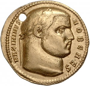 obverse of Galerius RIC VI 36