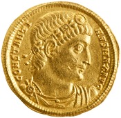 obverse of Constantine I RIC VII 96
