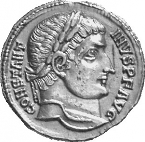 obverse of Constantine I RIC VII 48
