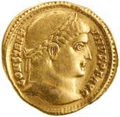 obverse of Constantine I RIC VII 82