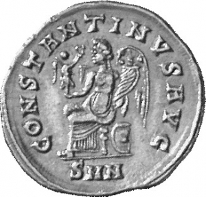 reverse of Constantine I RIC VII 70