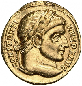 obverse of Constantine I RIC VI 282
