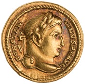 obverse of Constantine I RIC VI 814