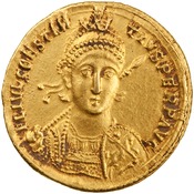 obverse of Constantius II RIC VIII 168