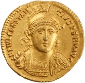 obverse of Constantius II RIC VIII 165