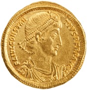 obverse of Constantius II RIC VIII 85