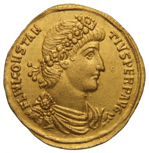 obverse of Constantius II RIC VIII 84