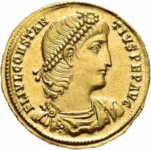 obverse of Constantius II RIC VIII 31