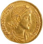 obverse of Constantius II RIC VIII 25