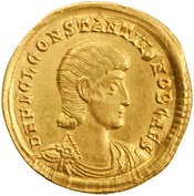 obverse of Constantius II RIC VIII 75