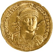 obverse of Constantius II RIC VIII 98