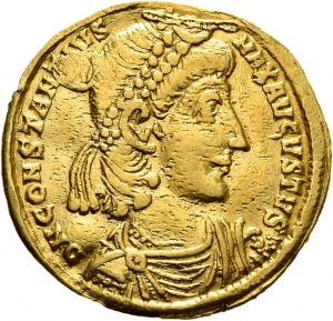 obverse of Constantius II RIC VIII 152