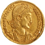 obverse of Constantius II RIC VIII 150