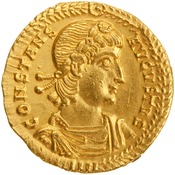 obverse of Constantius II RIC VIII 72