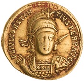 obverse of Constantius II RIC VIII 62