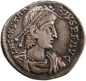 obverse of Constantius II RIC VIII 253