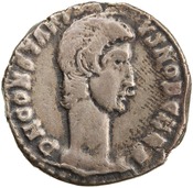 obverse of Constantius II RIC VIII 181