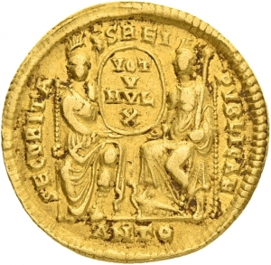 reverse of Jovian RIC VIII 224