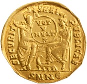 reverse of Jovian RIC VIII 126
