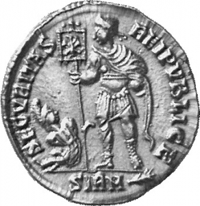 reverse of Jovian RIC VIII 109