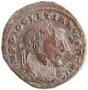 obverse of Maximian RIC VI 136A